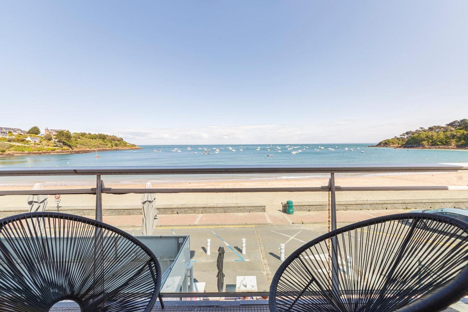 Les Pieds Dans L'Eau - Appartment 1 - Vue Mer Cancale Zewnętrze zdjęcie